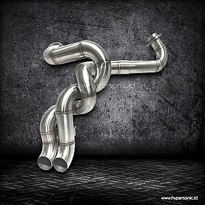 HARLEY DAVIDSON SPORTSTER TWISTED MODEL 2-2 EXHAUST SYSTEM